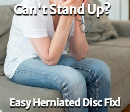 Can't Stand Up Straight Due to Herniated Disc Try This!
